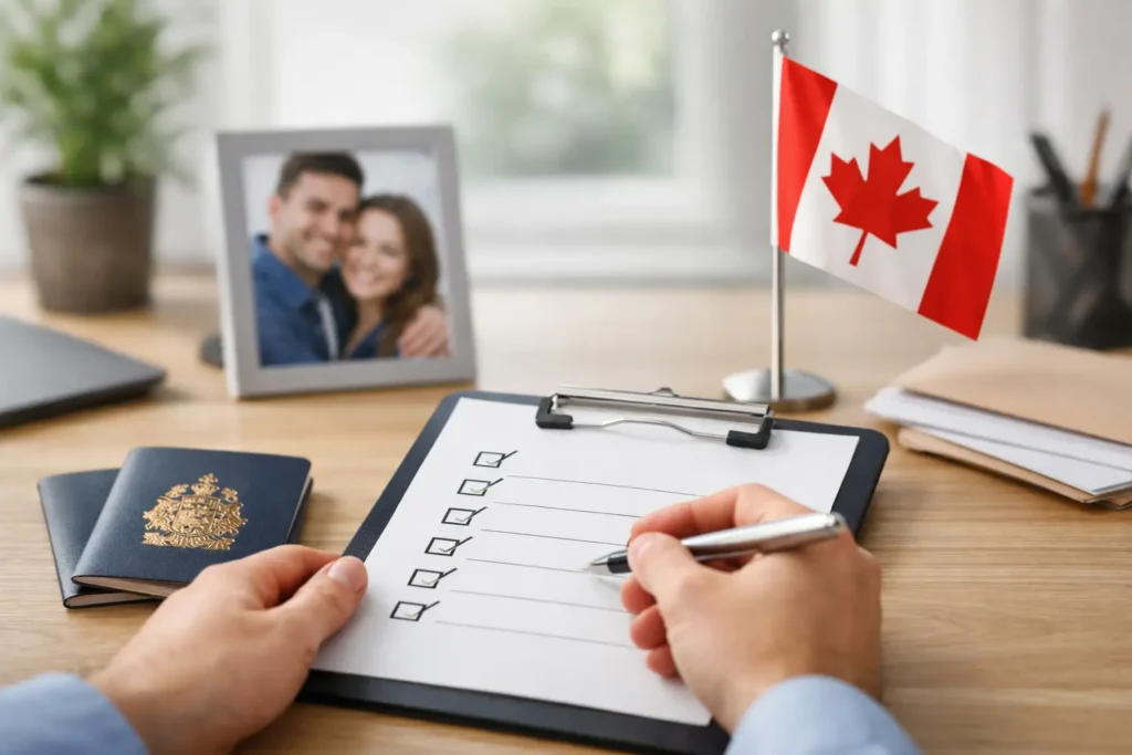 Spouse Sponsorship Canada Checklist
